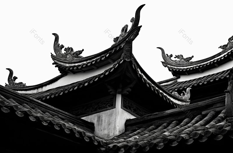 永州大宅飞檐特写摄影图,高清,摄影图,摄影图片,图片大全,摄影图免费下载